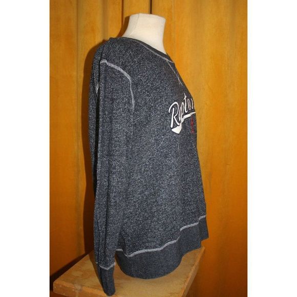 OTS Adult LG NBA Toronto Raptors Basketball Lightweight Long Sleeved Sweatshirt - Picture 2 of 11